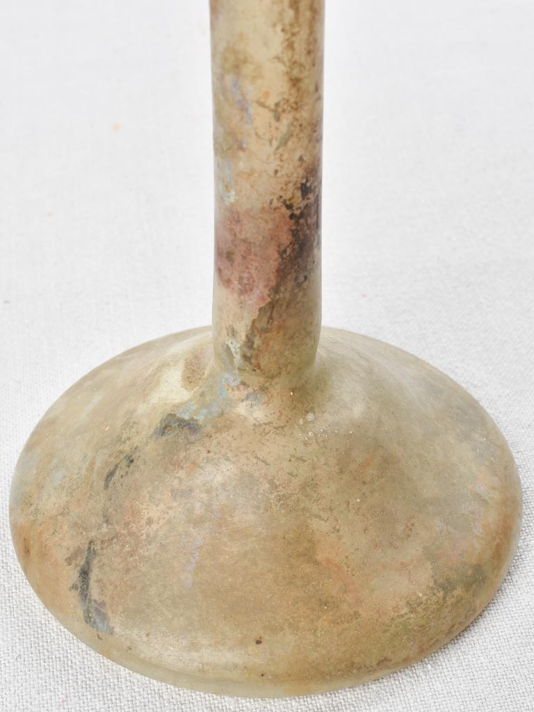 Roman (?) glass tear vase - Balsamarium / Lachrymatory 7½"