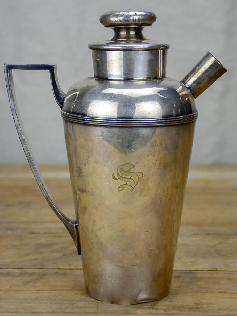 AN ENGLISH SILVER-PLATED DUMBELL-FORM COCKTAIL SHAKER, Prohibition in  America, 100 Years, 2020