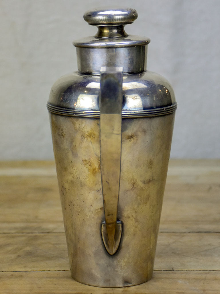 Early 20th Century silver plate English cocktail shaker