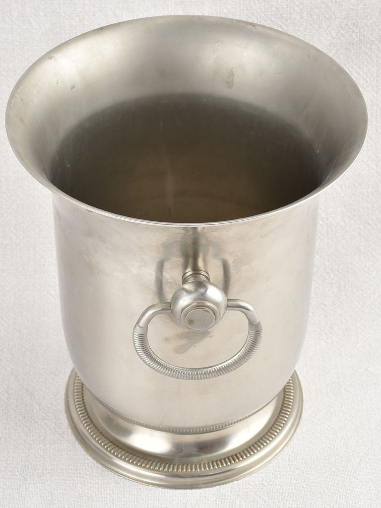 Vintage silver plate champagne bucket (Jean Couzon)