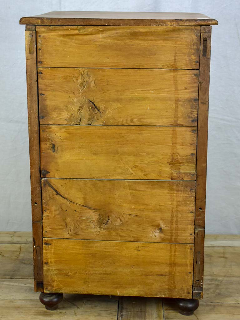 19th Century Eastern European night stand in walnut