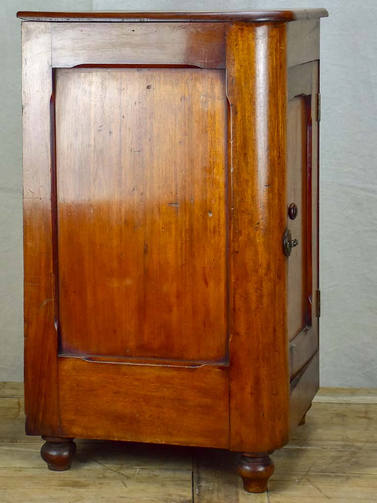 19th Century Eastern European night stand in walnut