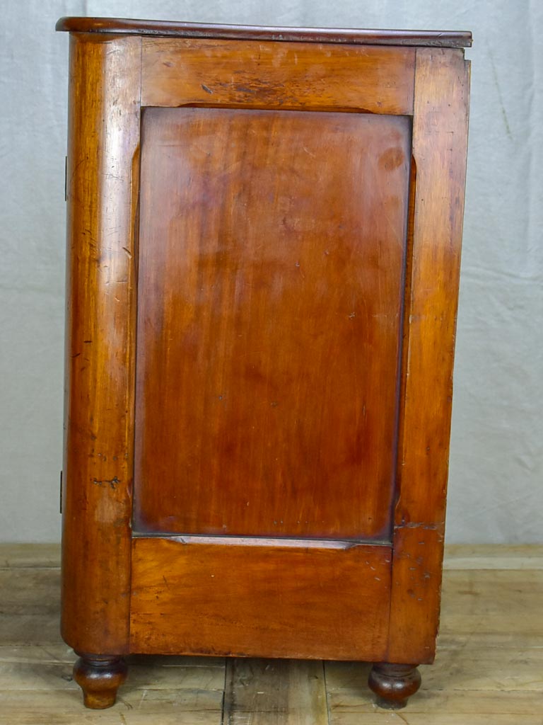 19th Century Eastern European night stand in walnut