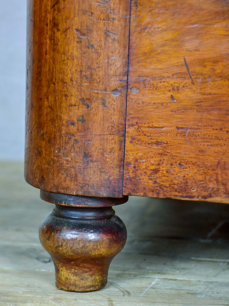 19th Century Eastern European night stand in walnut