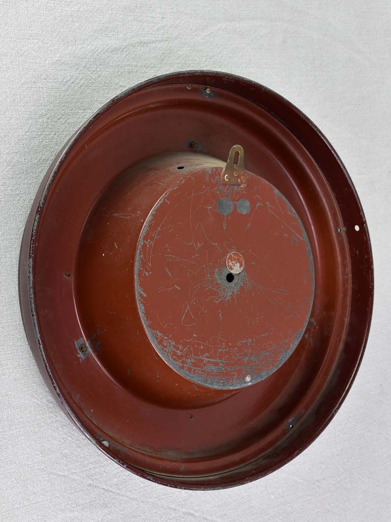 1930's Electrique Brillié wall clock with Bakelite frame 13¾"