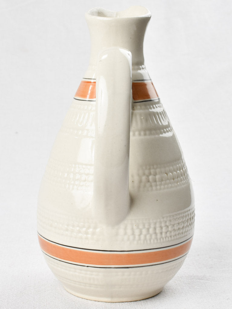 Vintage 'vin de pays' wine pitcher