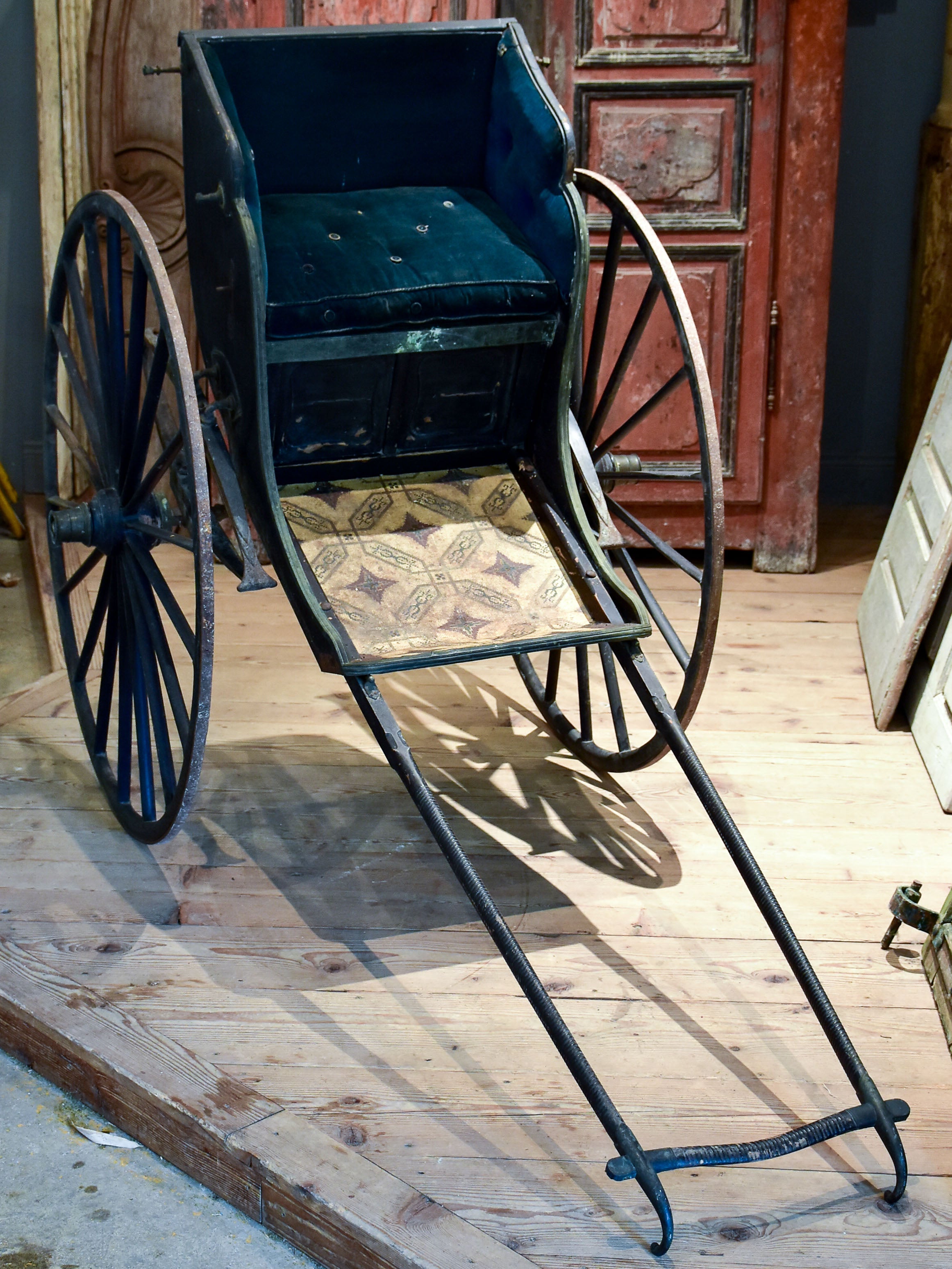 19th century rickshaw