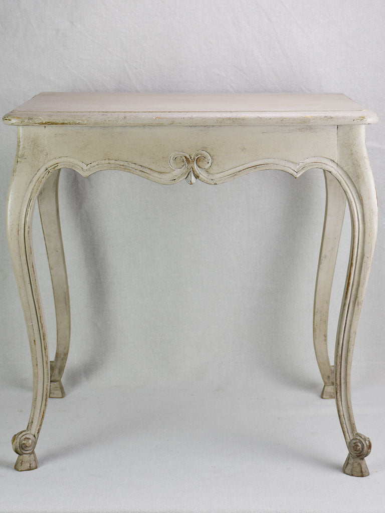 Louis XV style side table with beige patina 1960's 17¼" x 23¾"