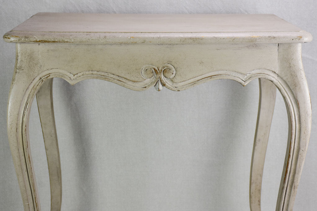 Louis XV style side table with beige patina 1960's 17¼" x 23¾"