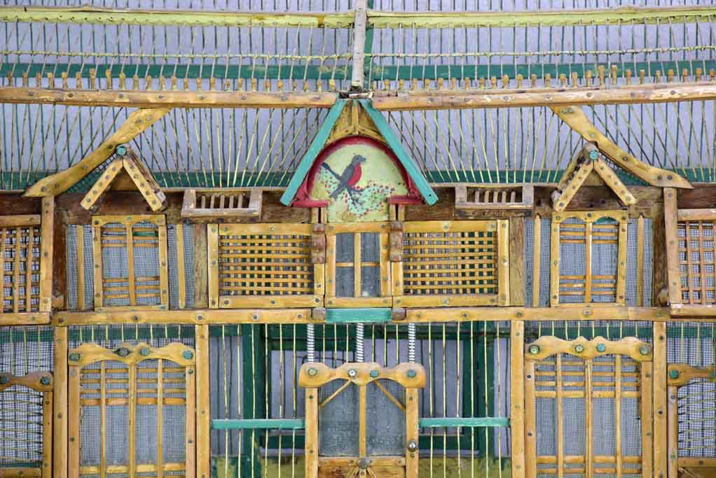 Very large antique French birdcage 38½"