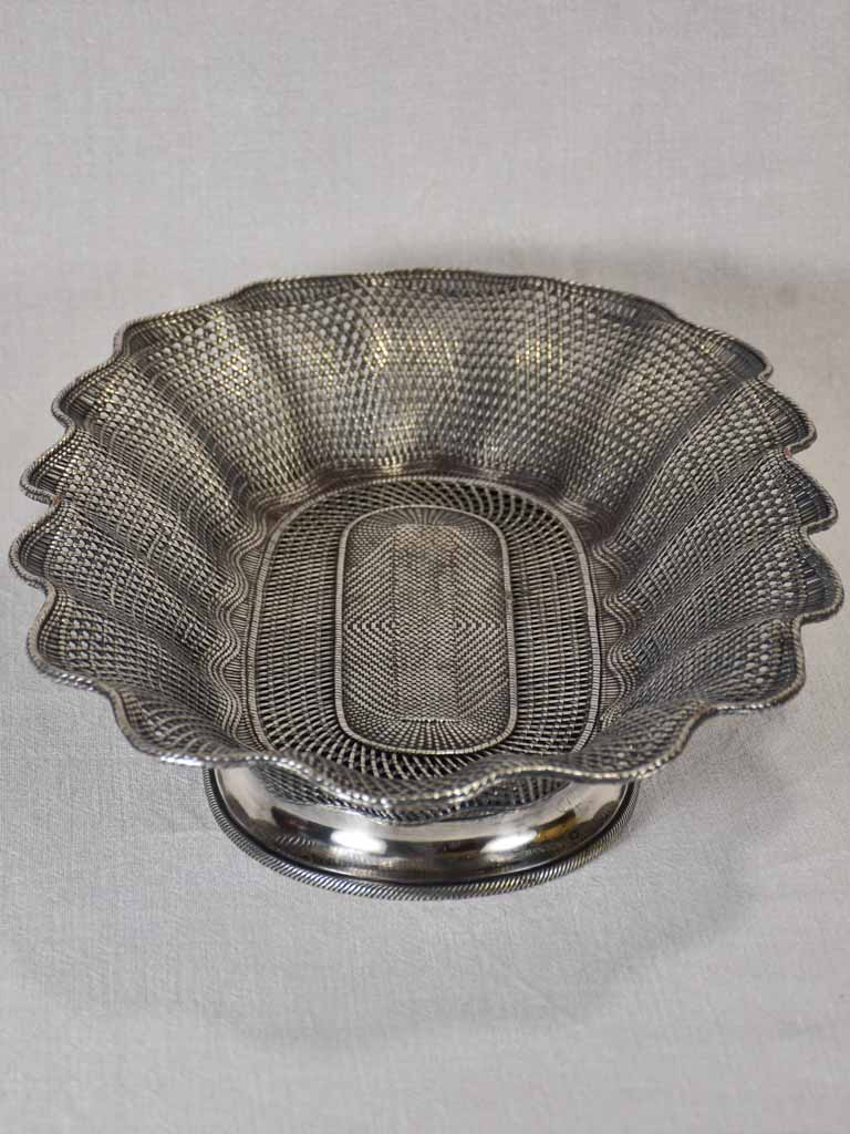 Superb Christofle bread basket 18½"