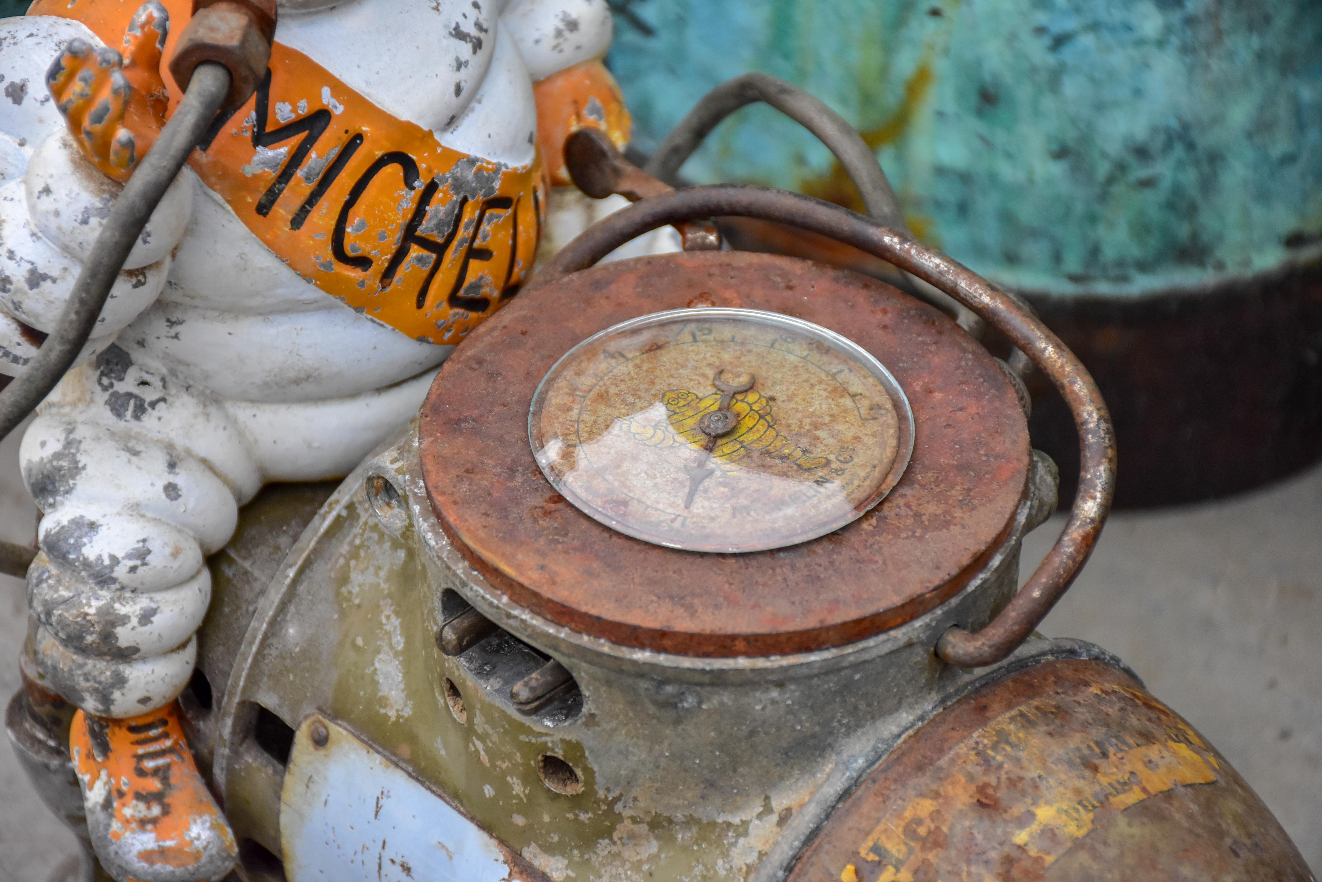 Michelin man air compressor - 1930's