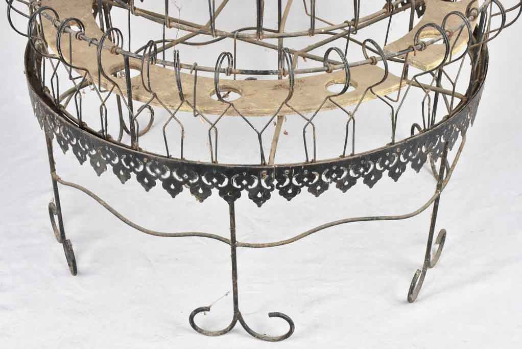 Two tier round plant stand 44½"