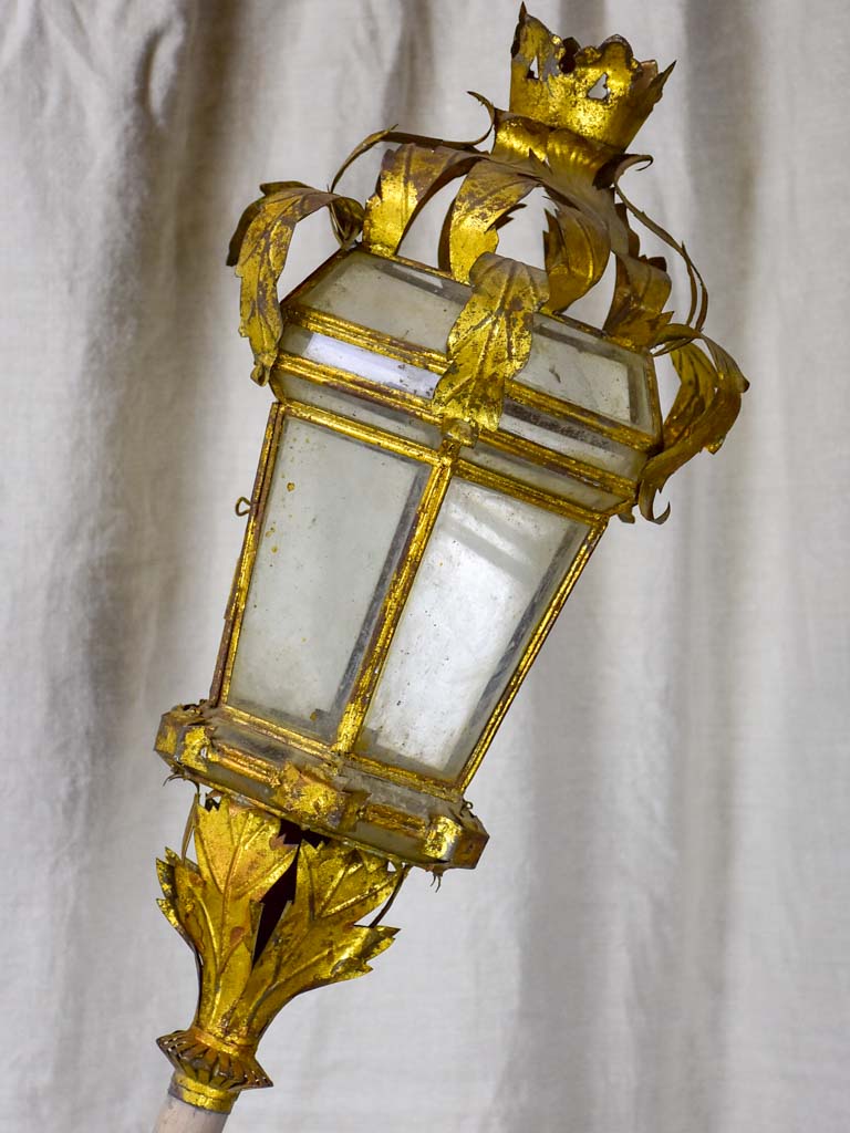 Pair of antique Processional lanterns