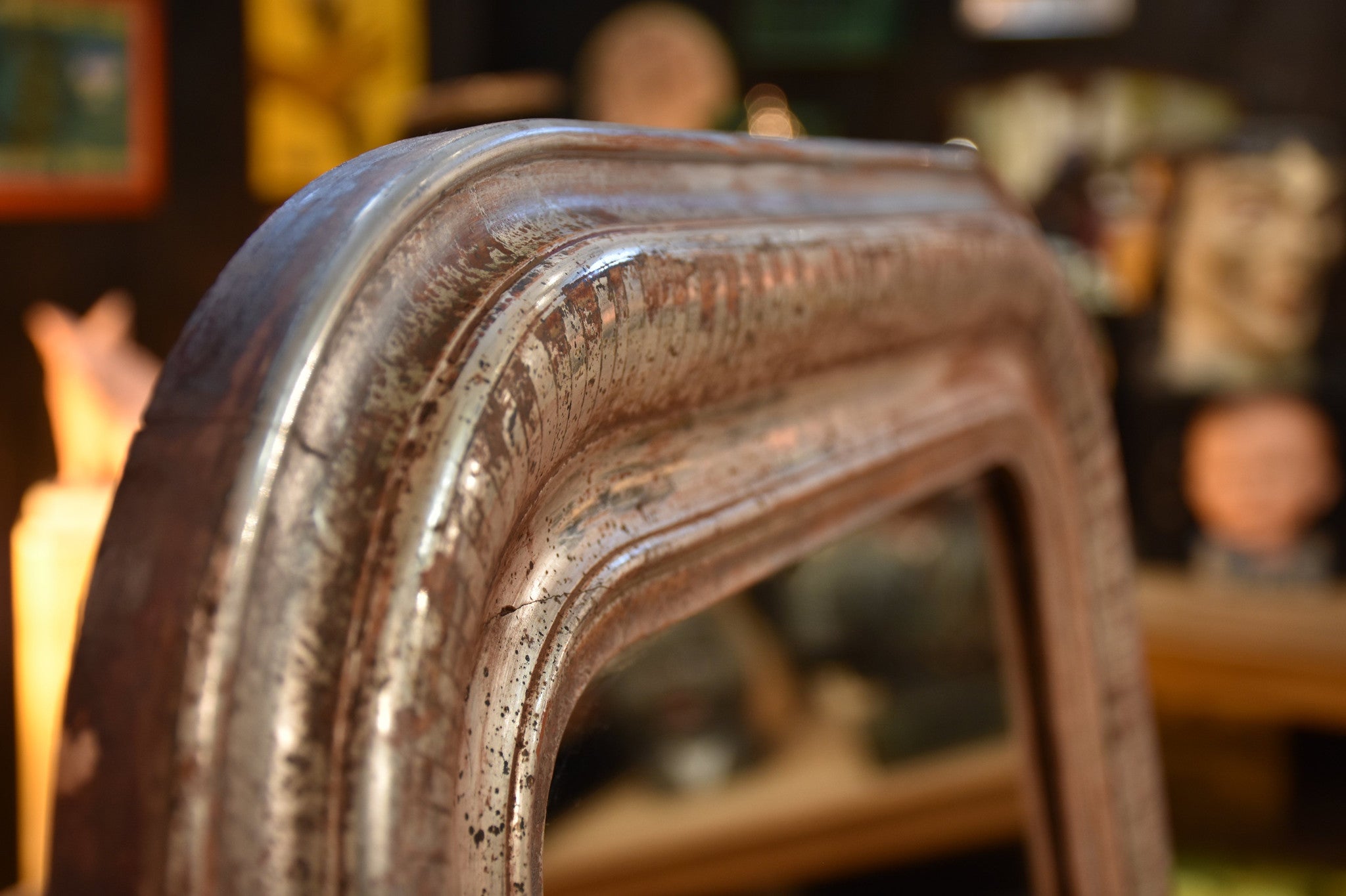 Silver framed Louis Philippe mirror – 1840’s