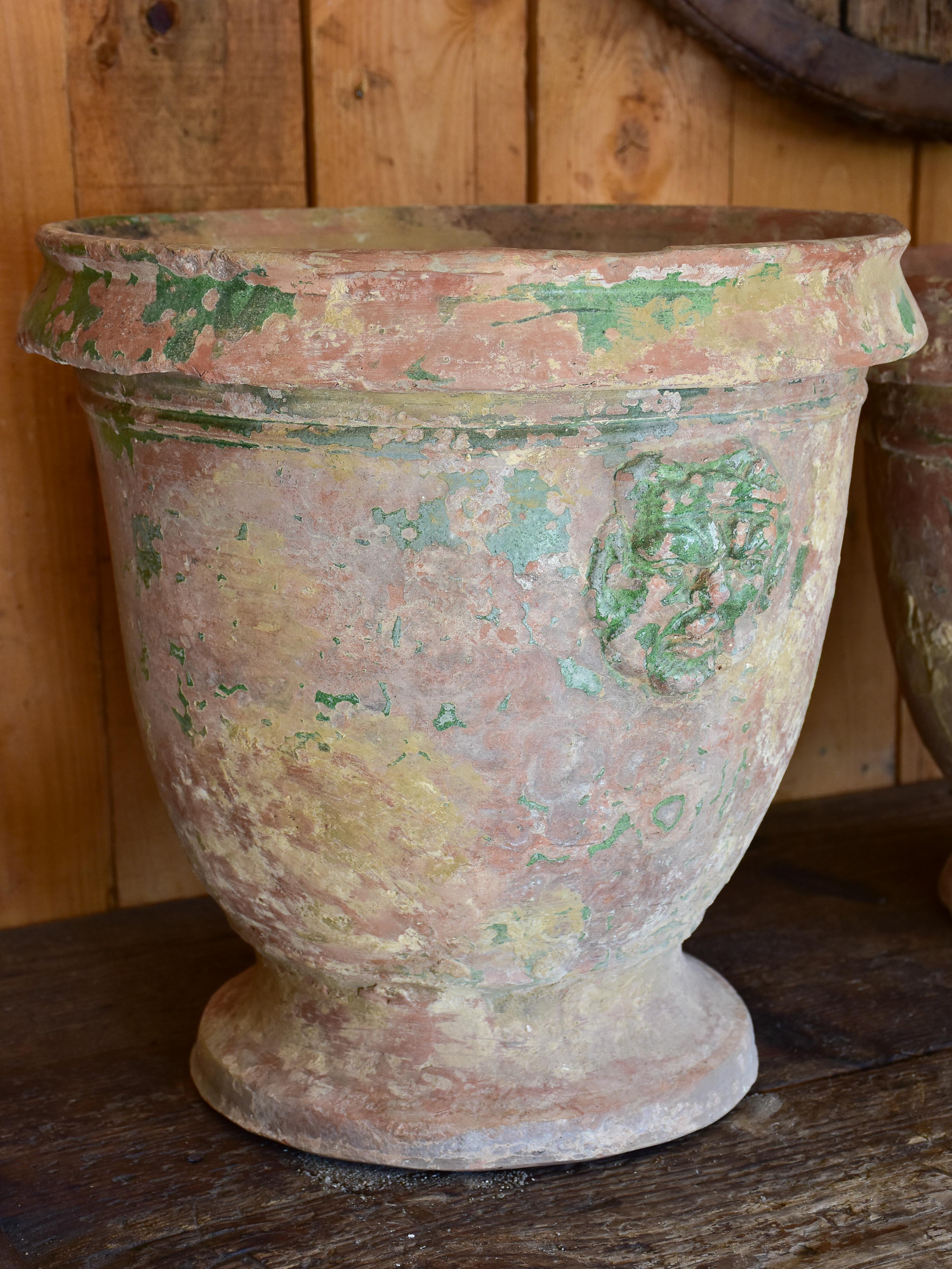 Two 18th century garden urns from St Jean de Fos