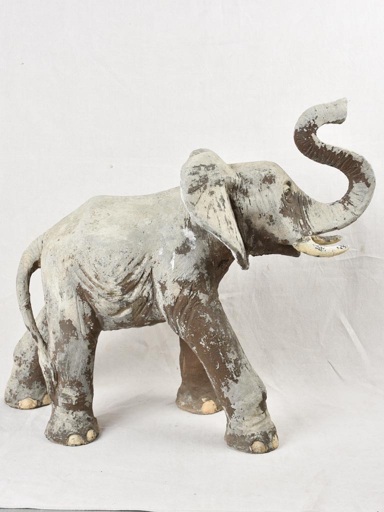 Vintage sculpture / fountain element - elephant 31½"