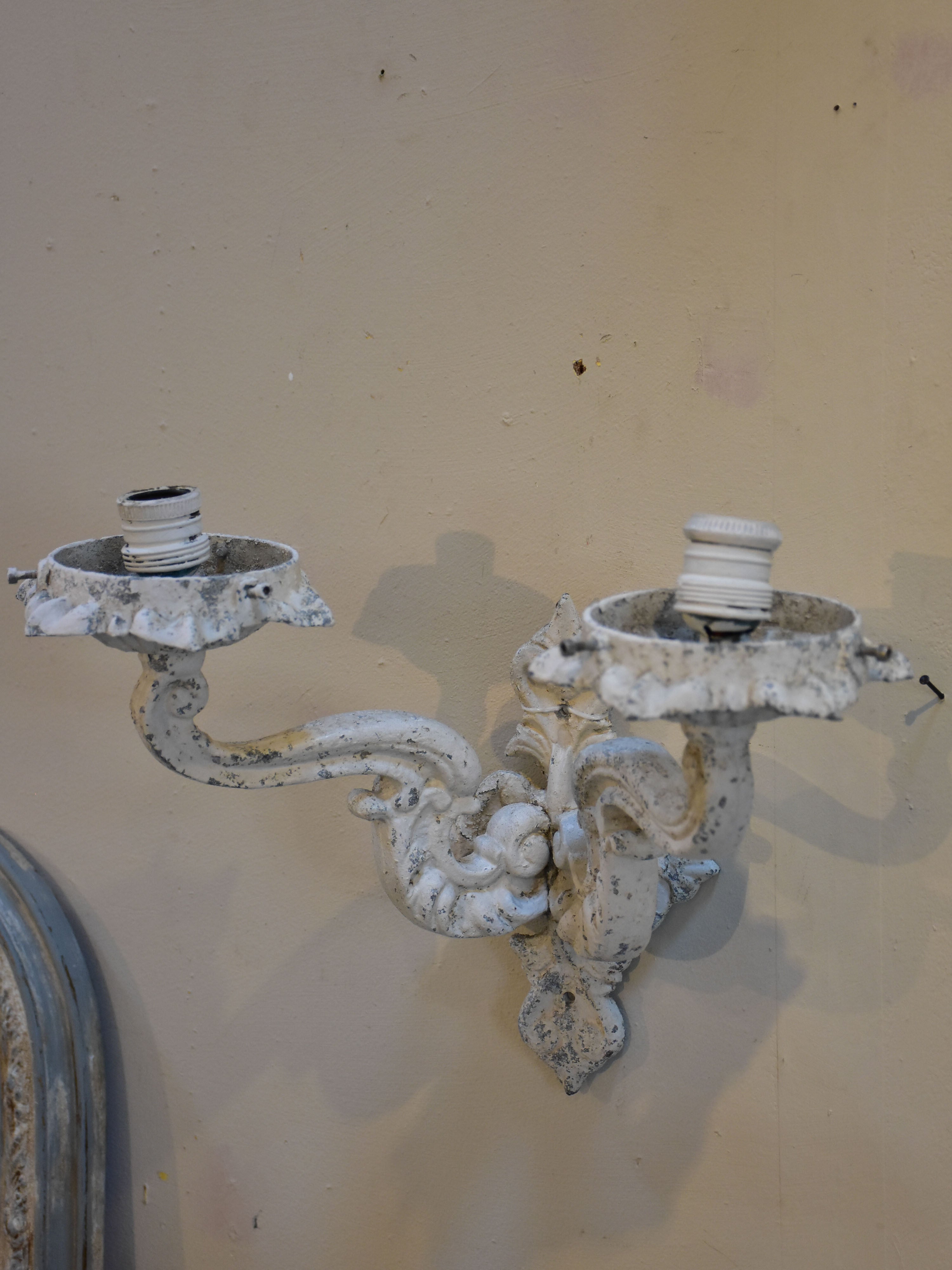 Vintage French wall appliques