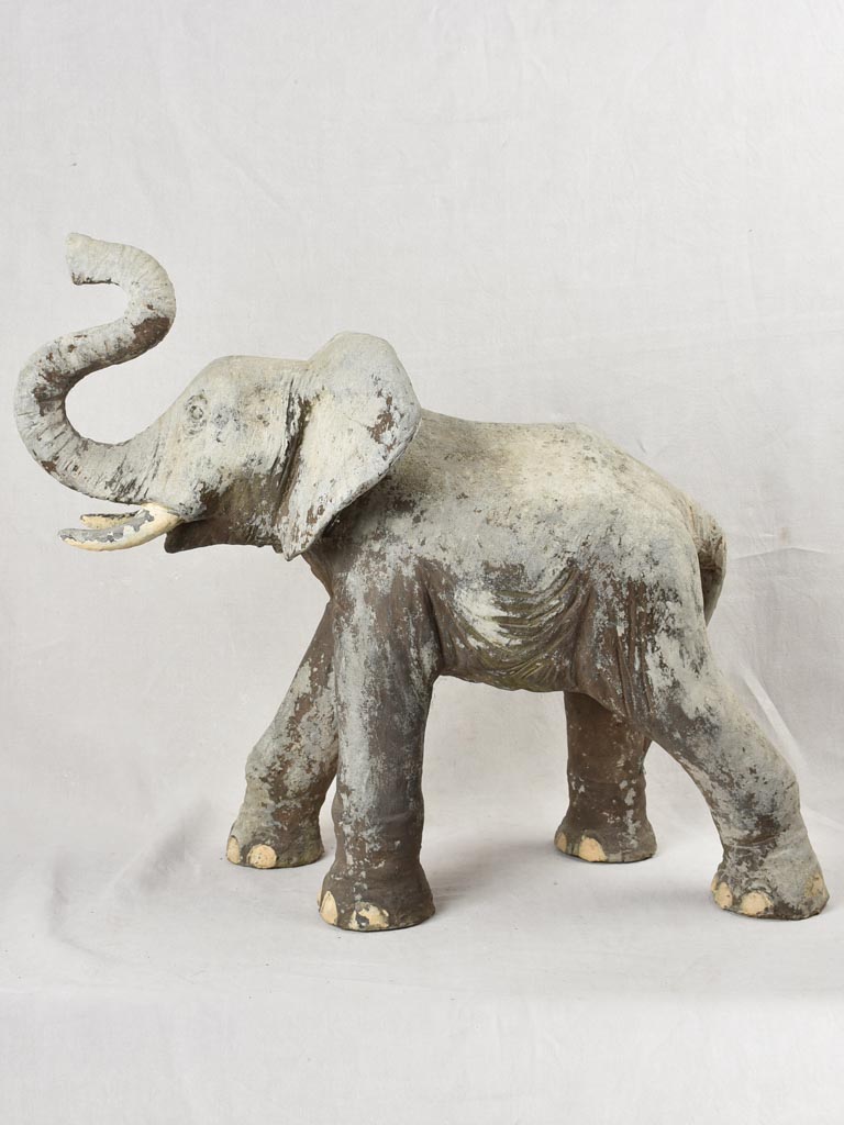 Vintage sculpture / fountain element - elephant 31½"