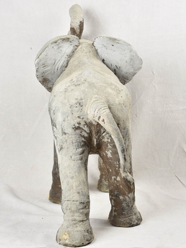 Vintage sculpture / fountain element - elephant 31½"