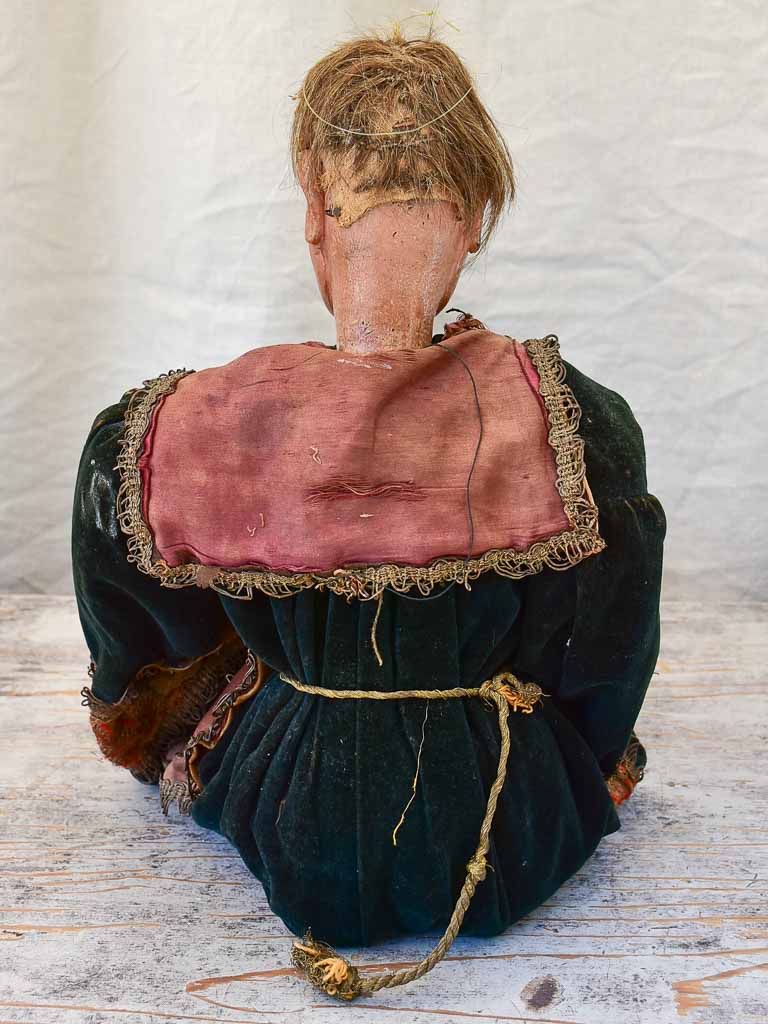 Manouche Puppet with Carved Head