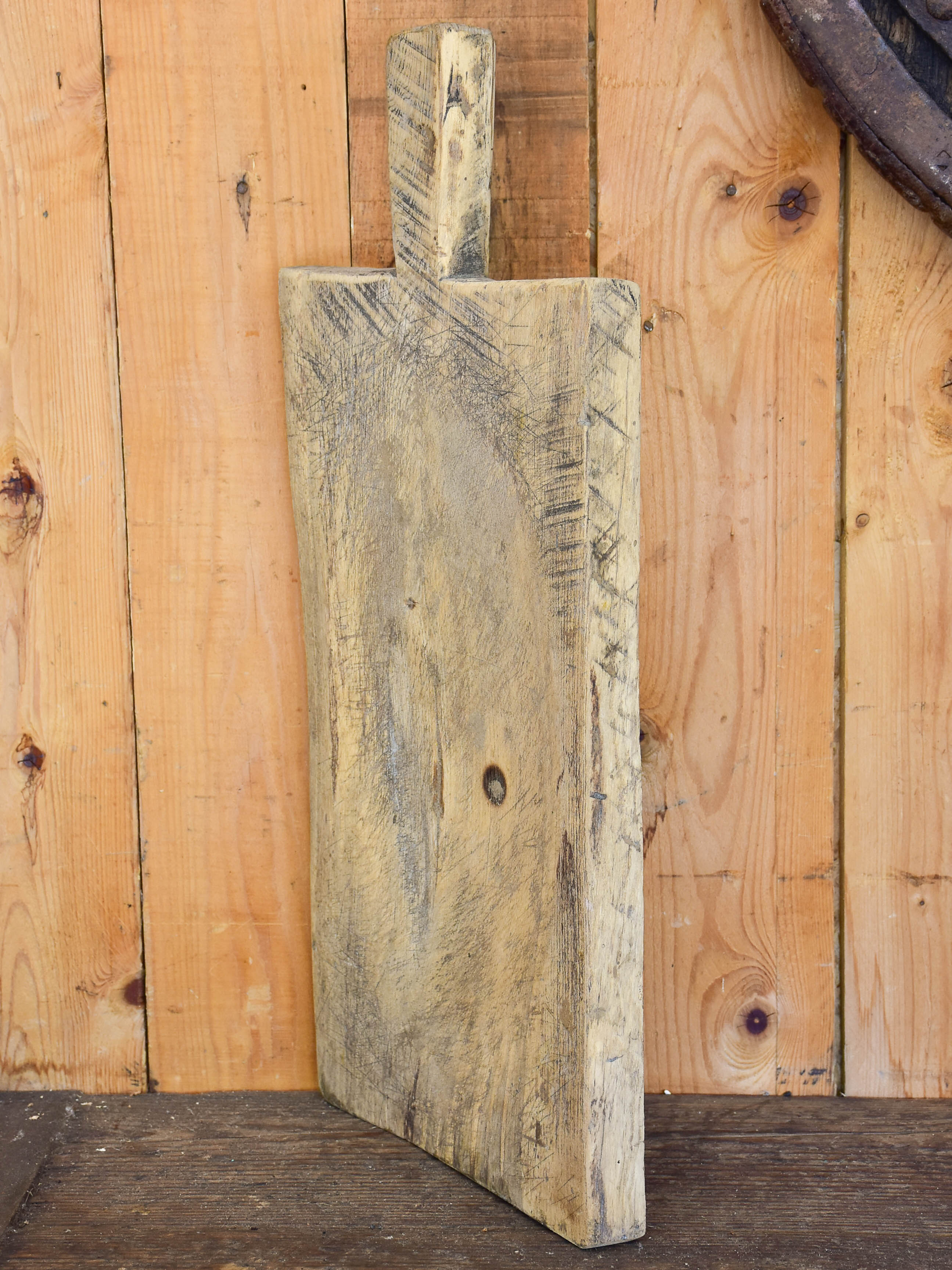 Long rustic French cutting board