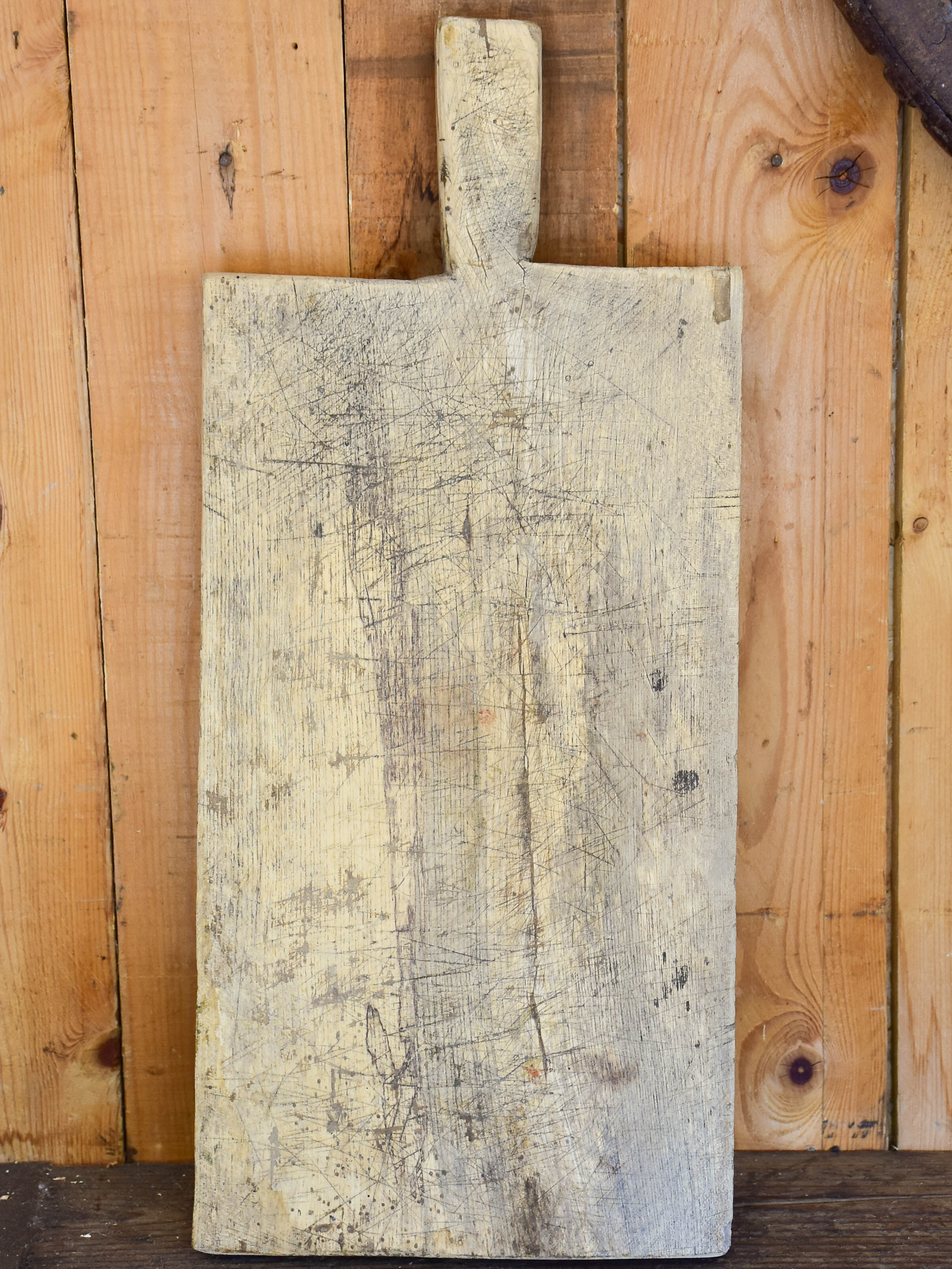 Long rustic French cutting board