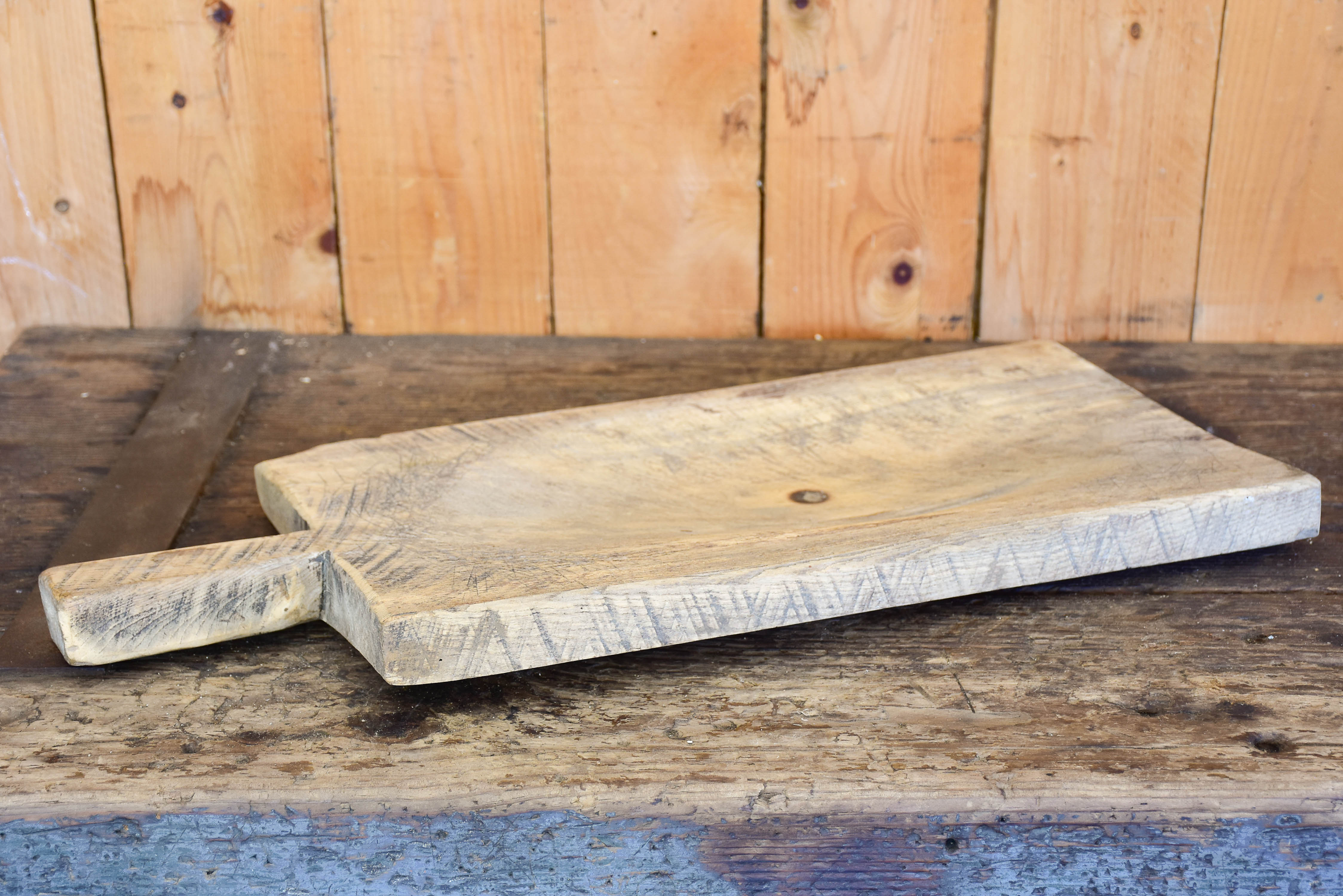 Long rustic French cutting board