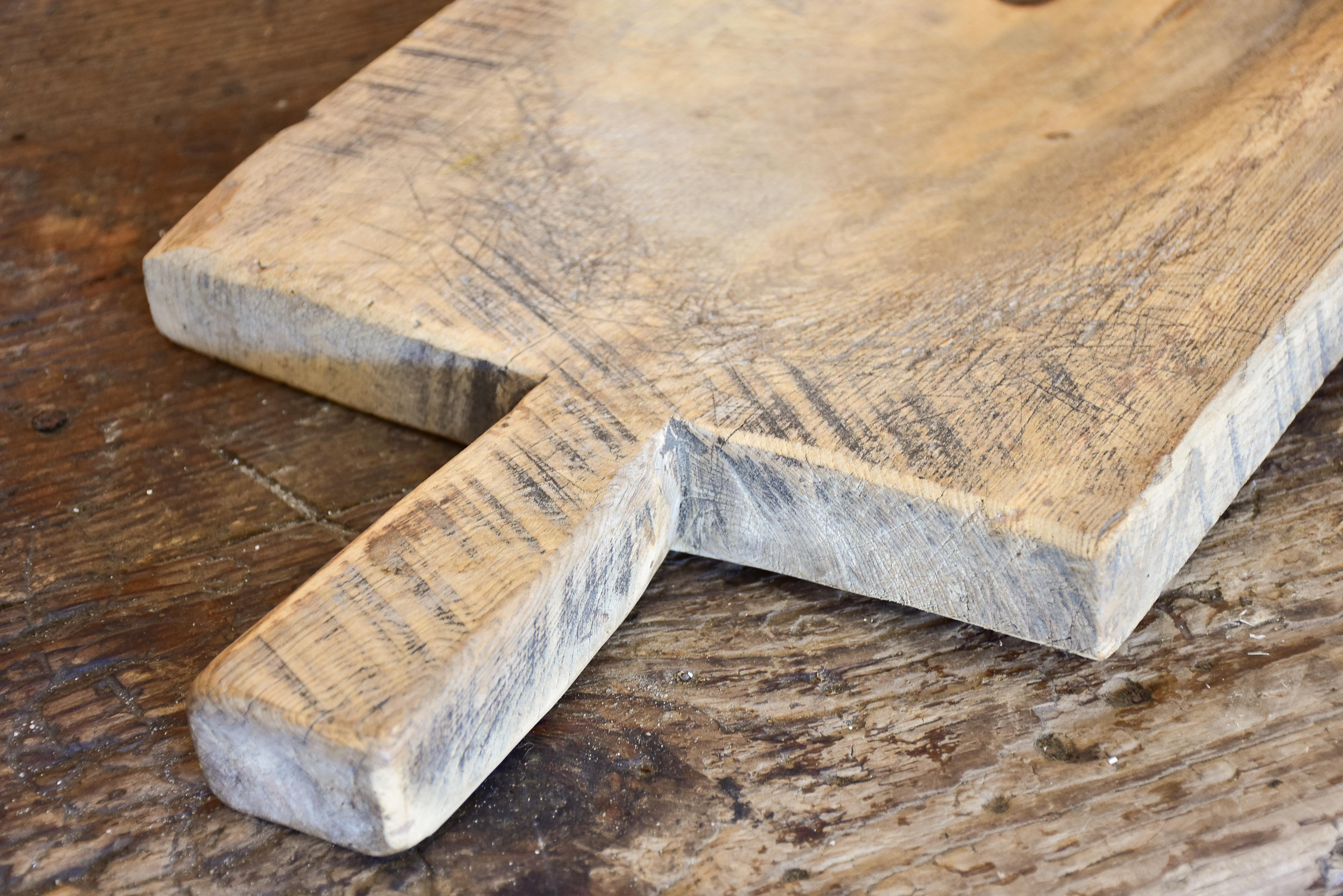 Long rustic French cutting board