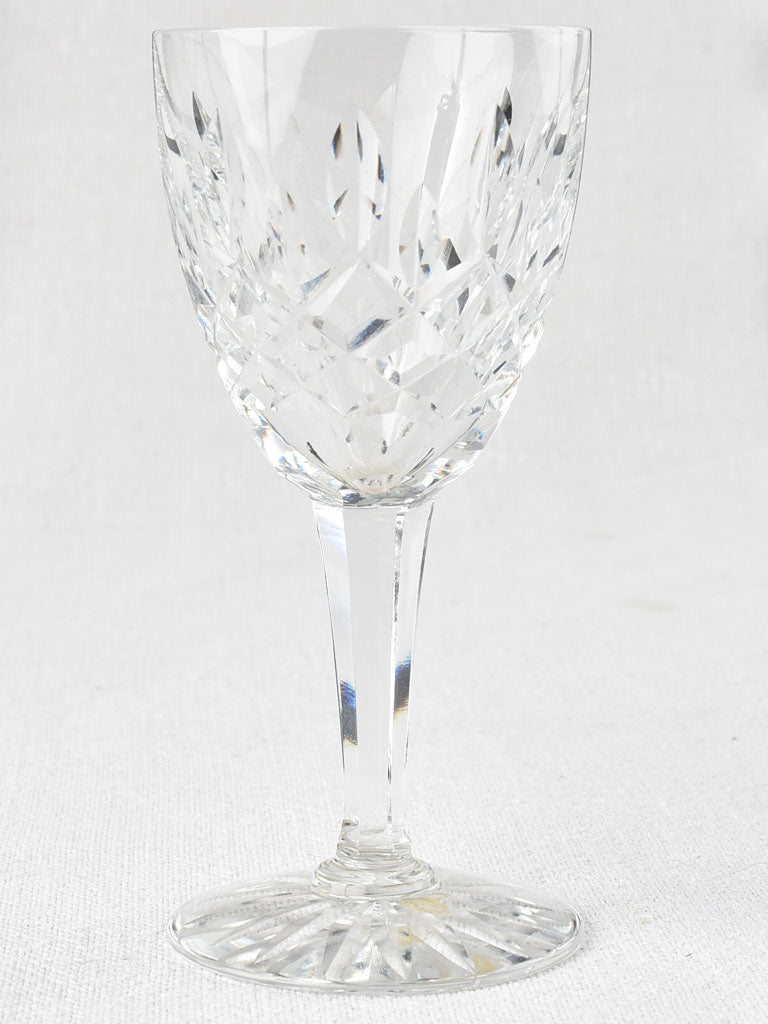 Authentic Cristallerie Lorraine stemware set