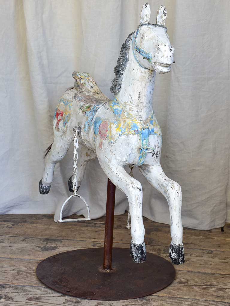 French Antique Merry-Go-Round Horse