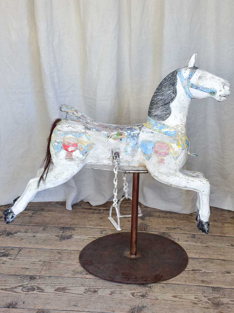 French Antique Merry-Go-Round Horse