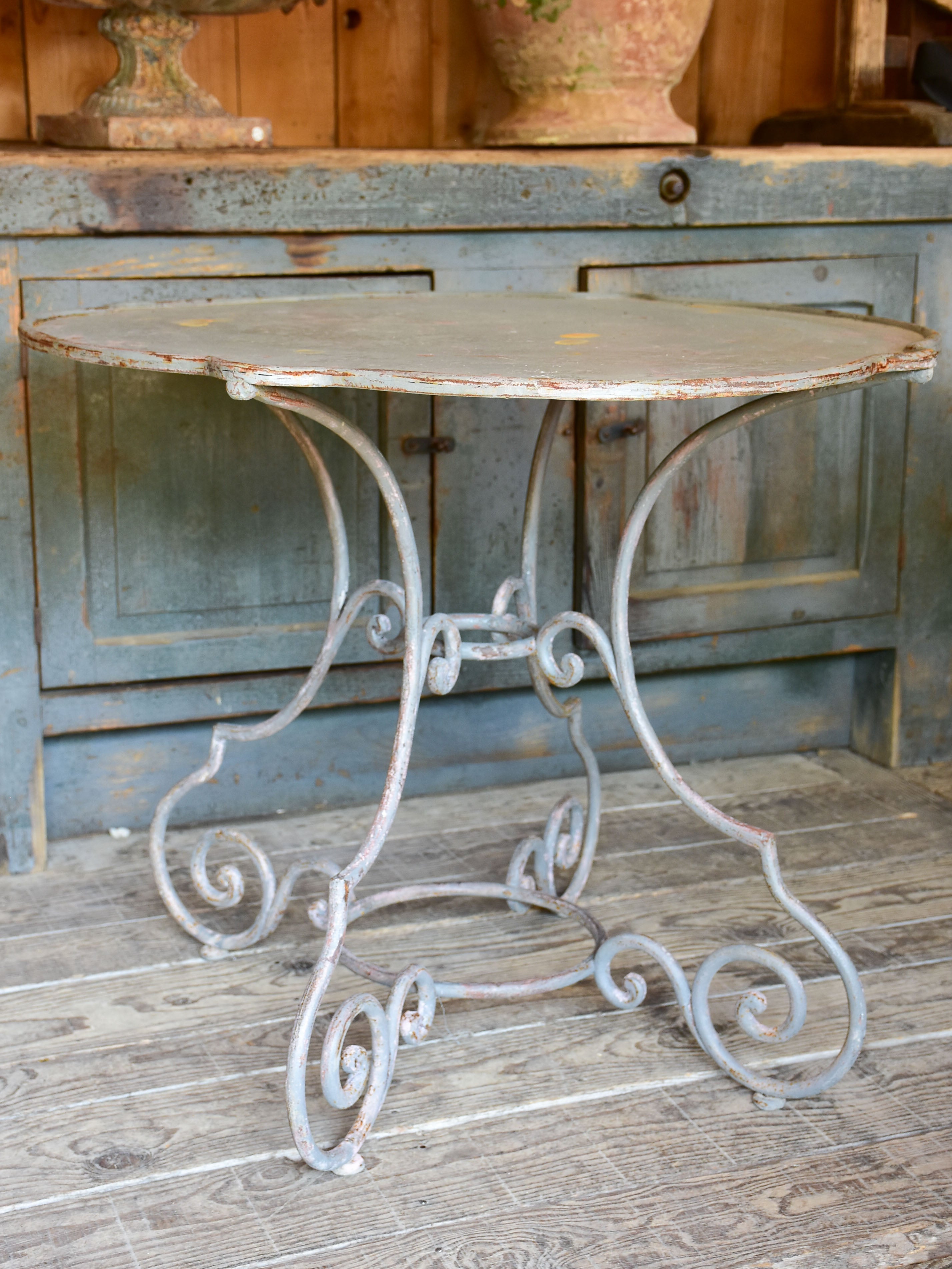 19th century French 'violin' garden table