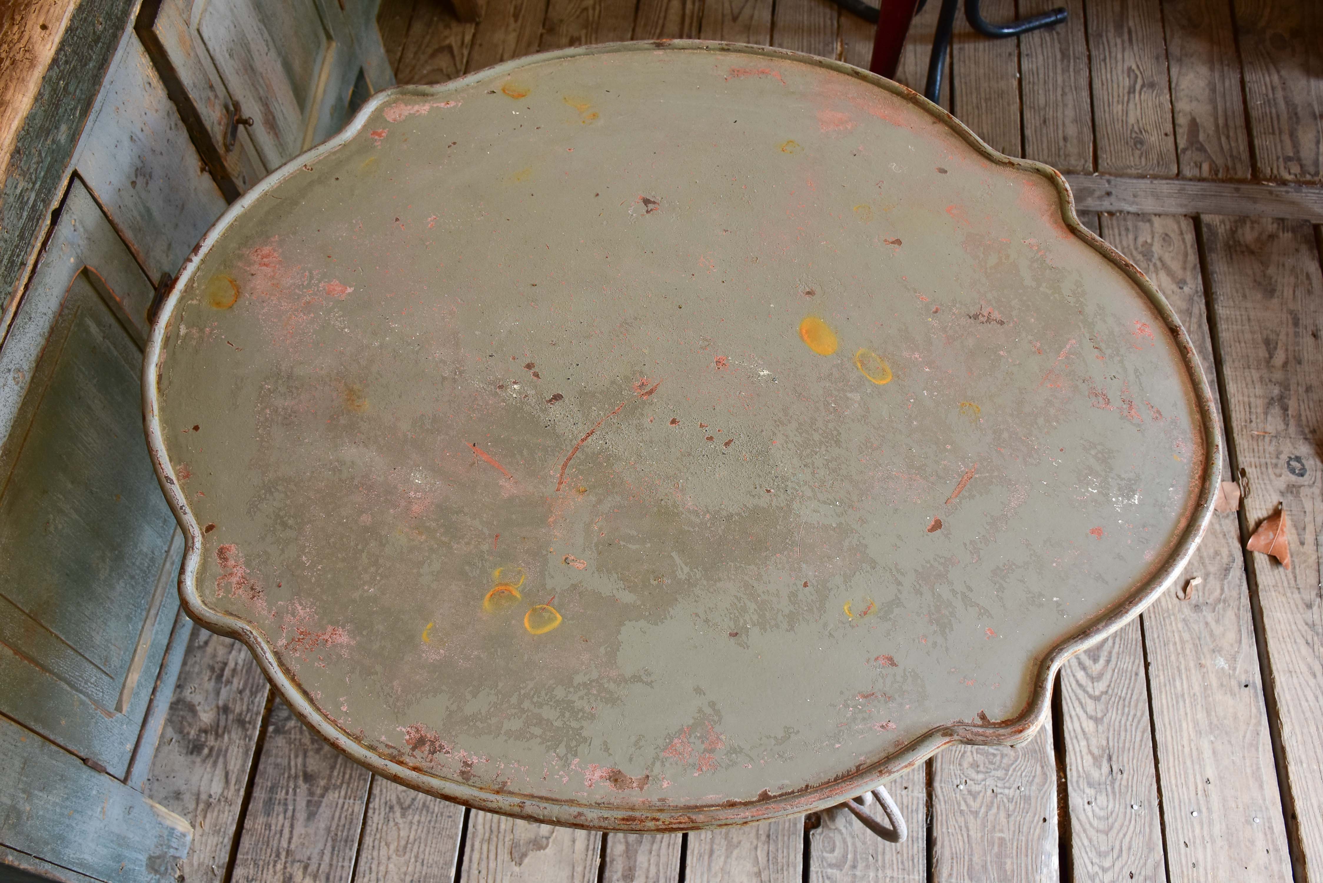 19th century French 'violin' garden table