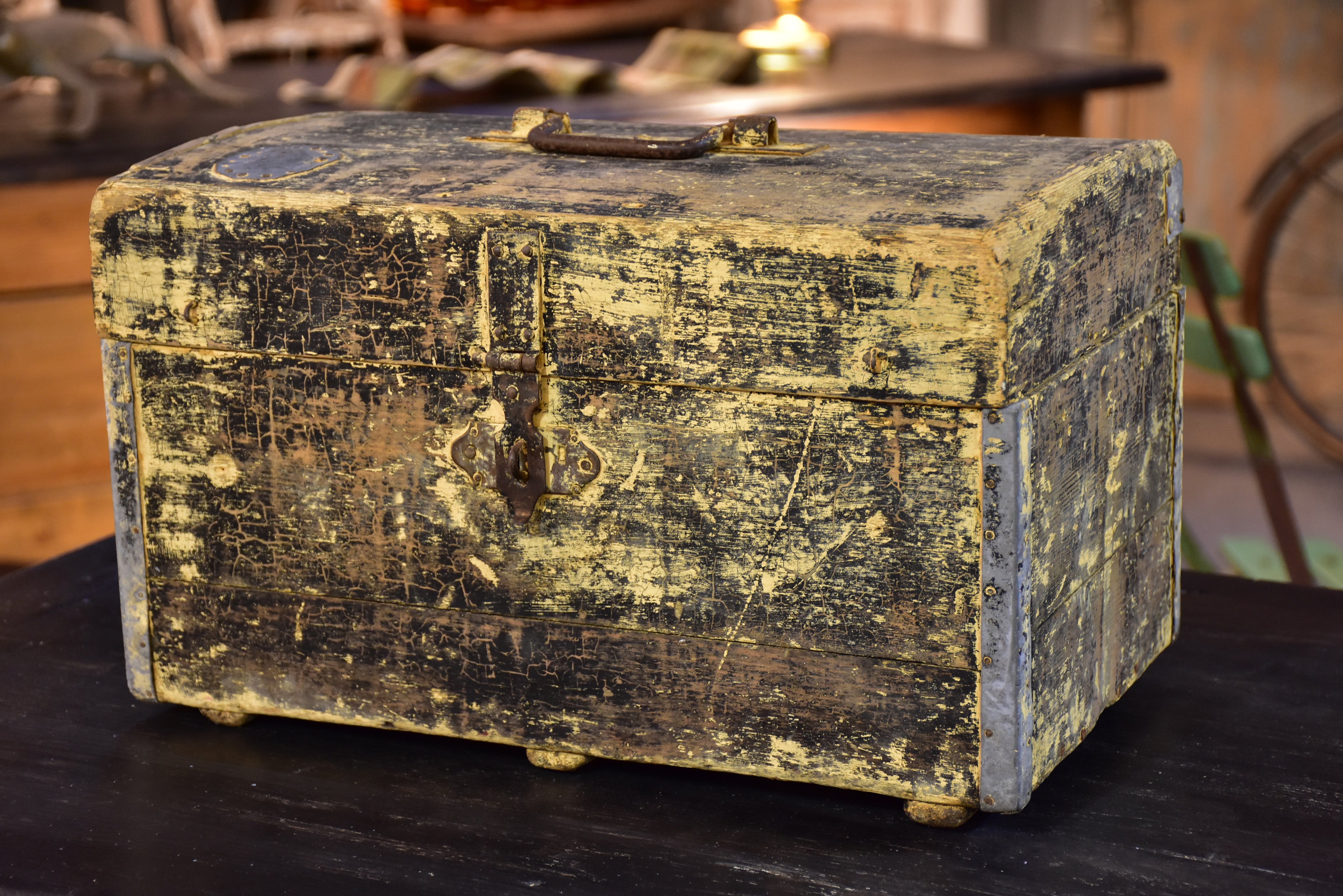 Small 19th century French filing chest