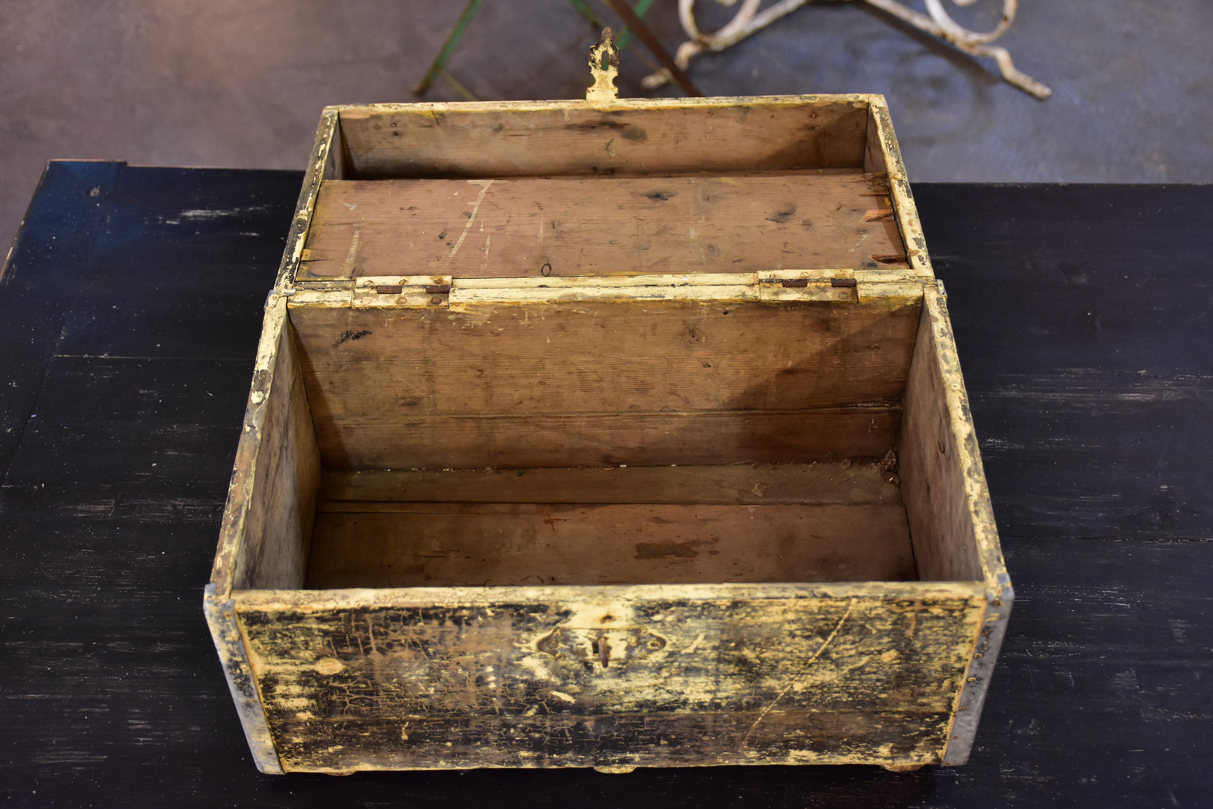 Small 19th century French filing chest