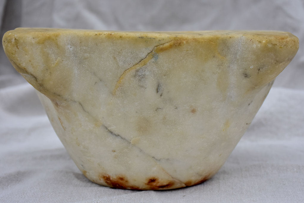 19th Century French marble mortar