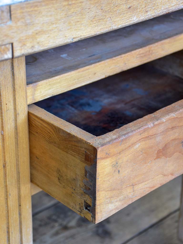 Mid-Century Small Butcher’s Block Table