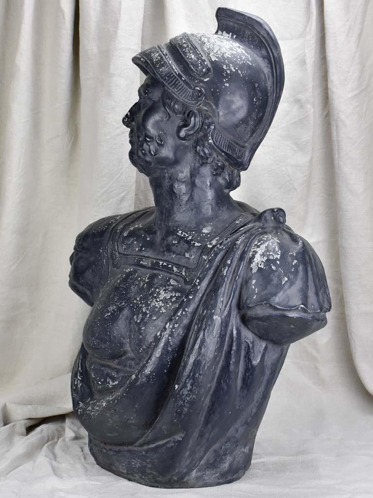 Large antique sculpture of Mars 33"