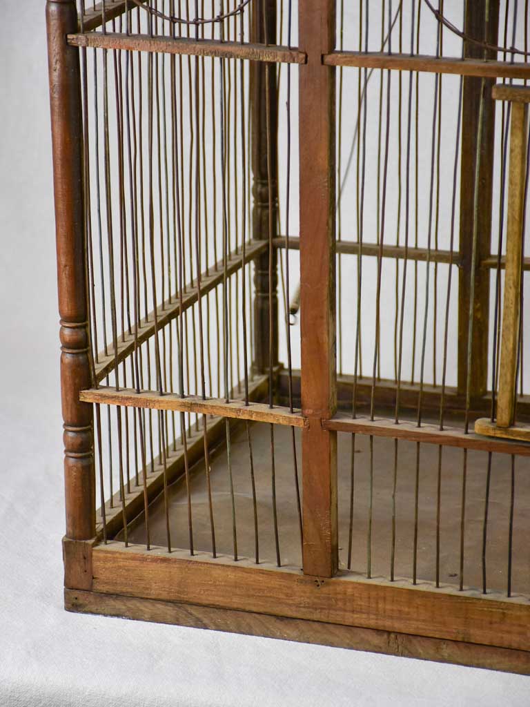 Very large antique French birdcage 39½"