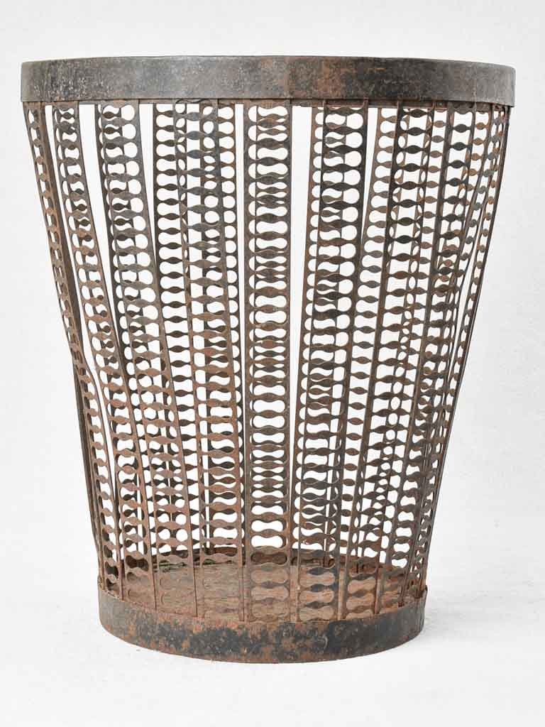 RESERVED JM 1930s waste paper basket