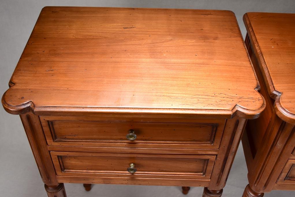 Pair of vintage Louis XVI style nightstands