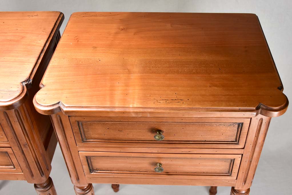 Pair of vintage Louis XVI style nightstands