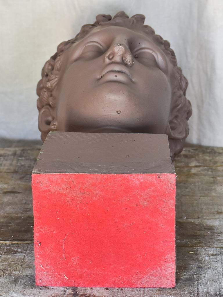 Plaster Bust of a Young Male