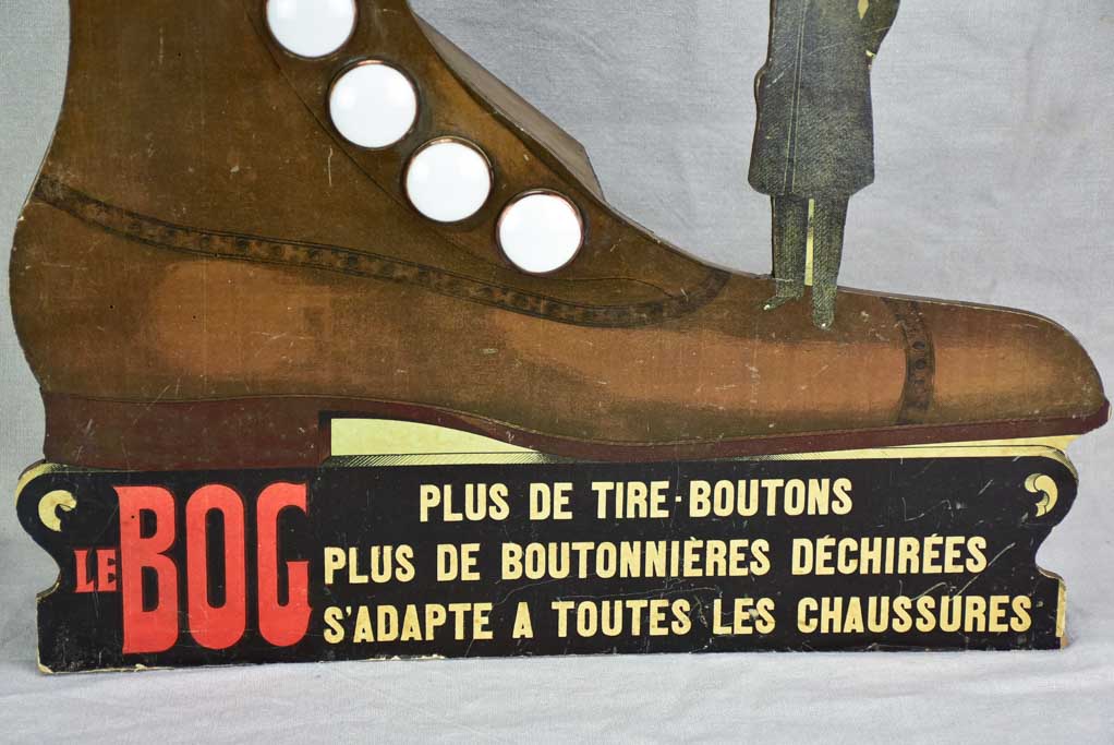 Rare early 20th century advertising sign - Le Bog - illumninated