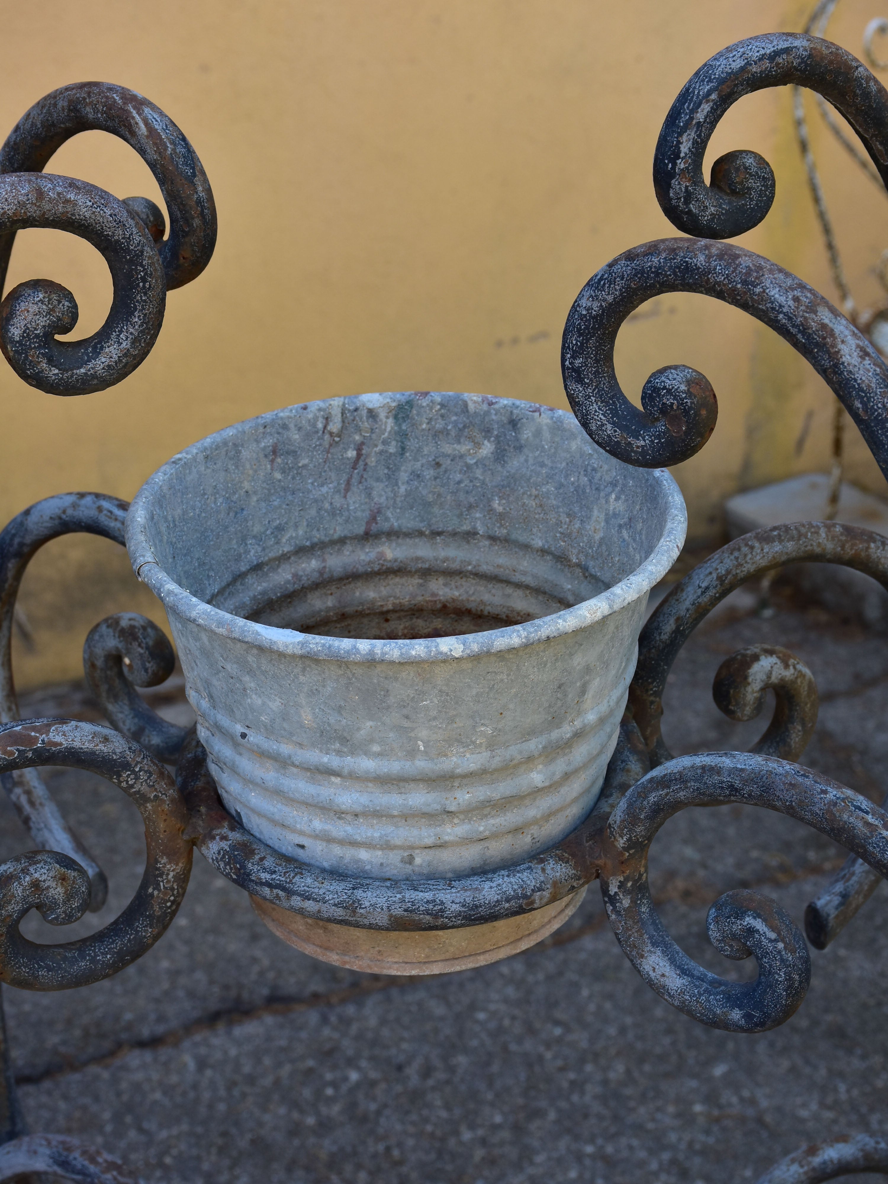 Vintage French planter stand