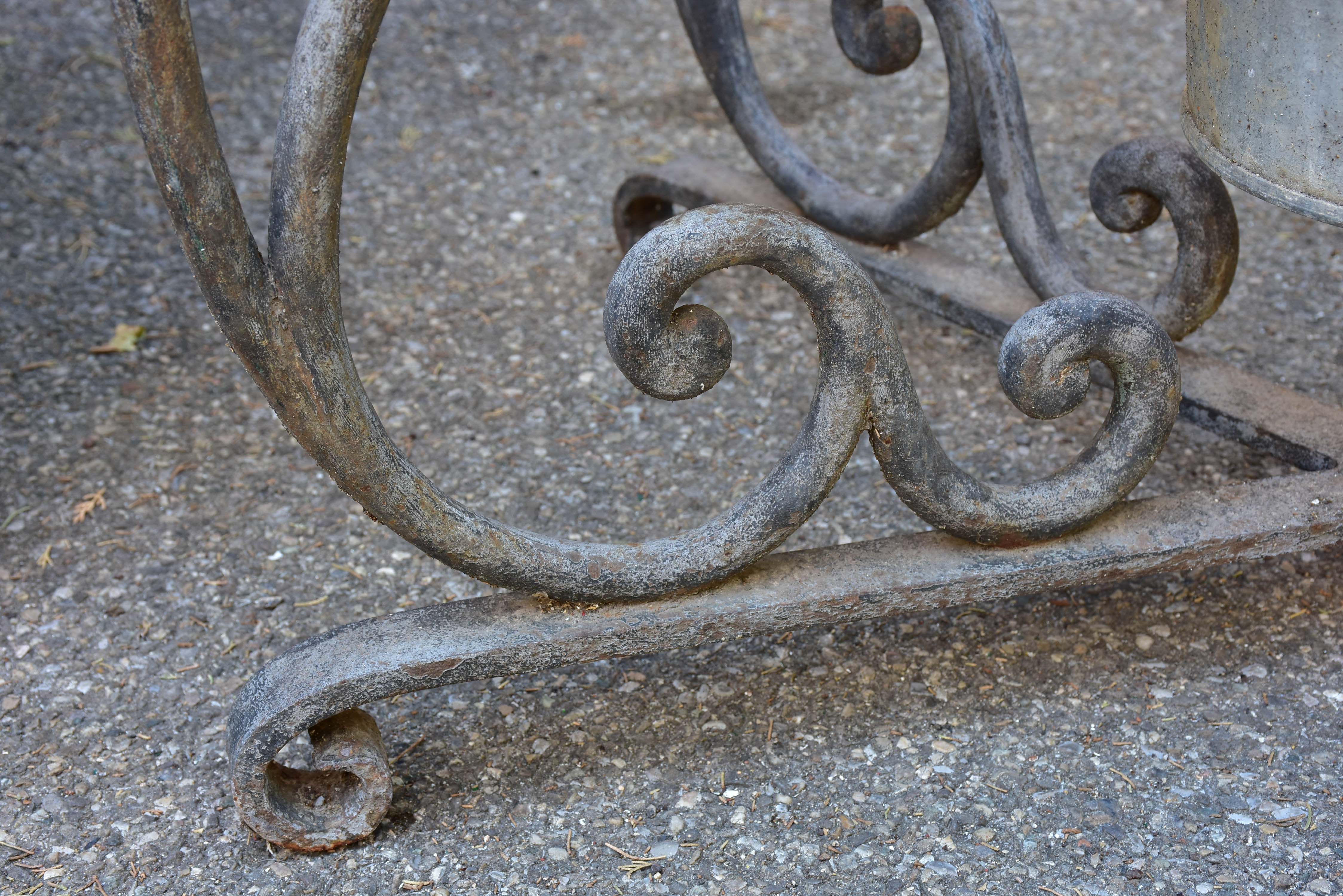 Vintage French planter stand