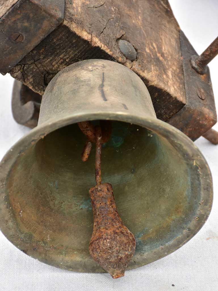 Antique French bell from a school