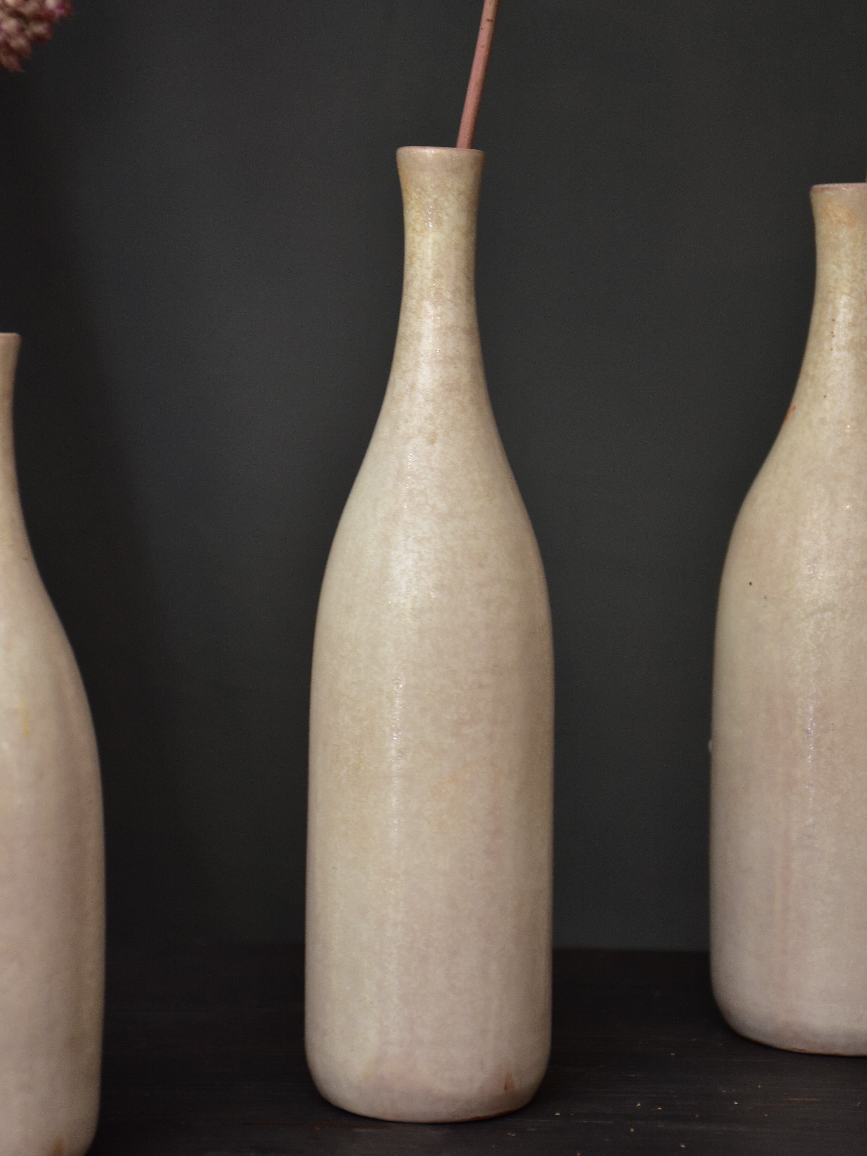 Three solifleur vases by Albert Spinelli