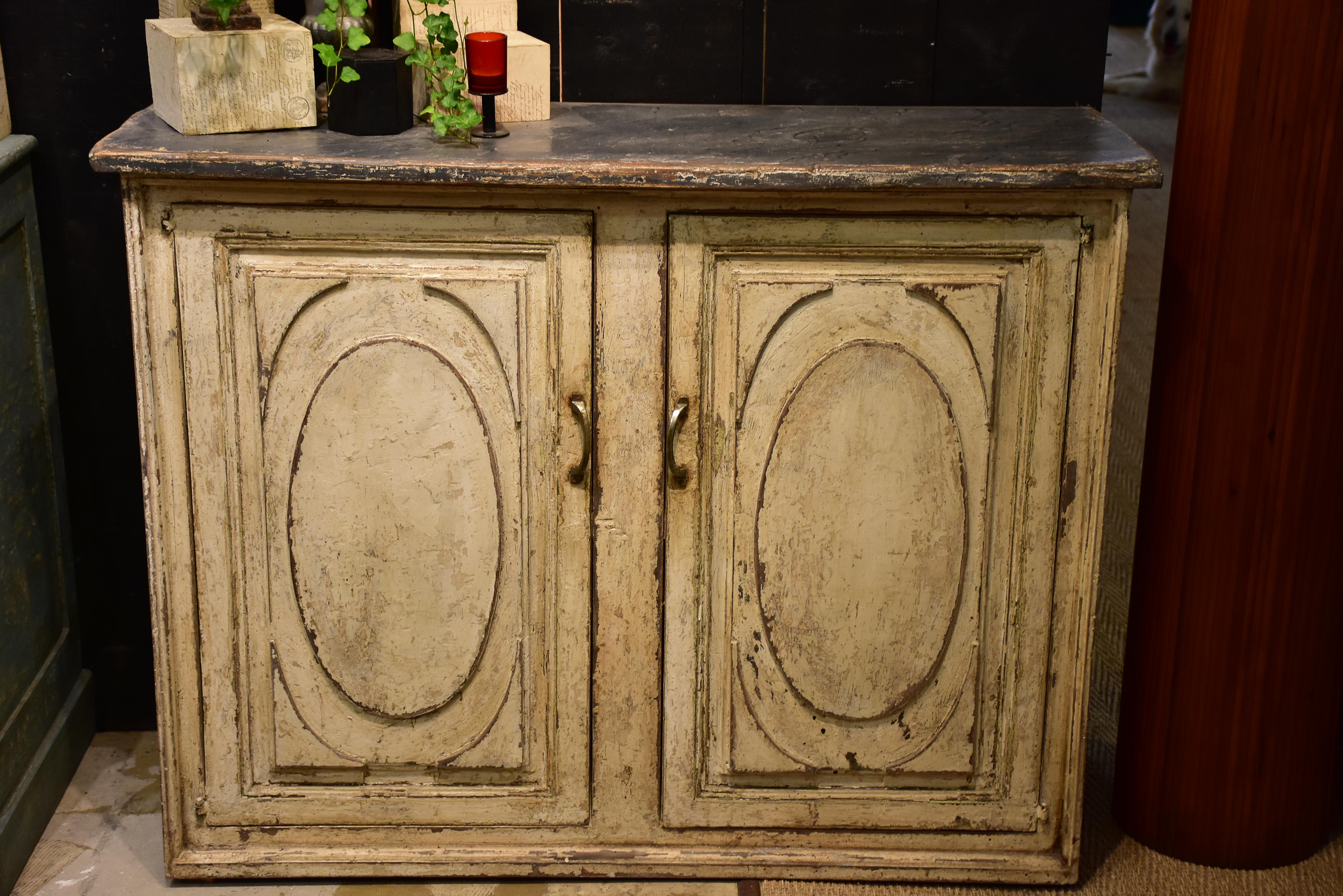 Pair of French commodes with faux marble top